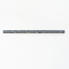 Bordo marmo pietra naturale nero nero antracite grigio scuro profilo matita aspetto antico parete cucina pavimento - MOSPENC-43315