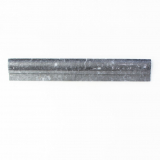 Bordo marmo pietra naturale nero nero antracite grigio scuro profilo aspetto antico parete bagno pavimento cucina sauna - MOSProf-43348