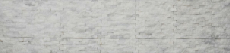 Piastrella di mosaico dipinta a mano marmo pietra naturale bianco Brick Splitface Ibiza Sugar Marble 3D MOS45-0204_m