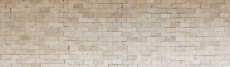 Piastrella a mosaico Travertino pietra naturale beige Brick Splitface Chiaro Travertino 3D MOS43-46248_f
