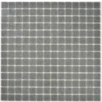 Mosaico dipinto a mano in vetro grigio piastrella da parete bagno piastrella doccia alzatina MOS200-A09-N_m