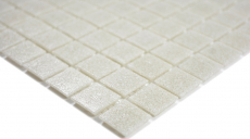 Campione a mano mosaico piastrelle vetro grigio chiaro parete piastrelle bagno piastrelle doccia splashback piastrelle backsplash MOS200-A05-N_m