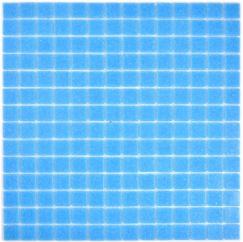 Mosaico dipinto a mano in vetro blu piastrella da parete bagno piastrella doccia alzatina MOS200-A14-N_m