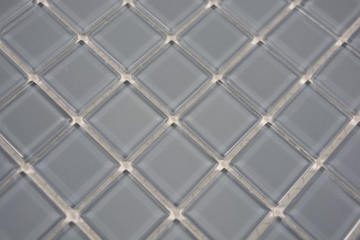 Piastrella di mosaico Mosaico di vetro grigio antracite Mosaico di piscina Mosaico di piscina MOS63-0202