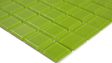 Piastrella di mosaico Mosaico di vetro giallo verde Mosaico di piscina Mosaico di piscina MOS63-0507
