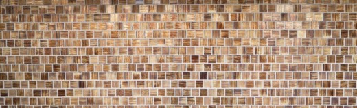 Piastrella di mosaico Mosaico di vetro Cristallo smerigliato vetro marrone chiaro opaco smerigliato MOS78-CF85
