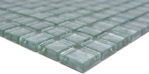 Mosaico di vetro argento mosaico texture piastrelle backsplash cucina parete MOS123-8SB16