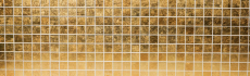 Mosaico dipinto a mano Mosaico in vetro traslucido Struttura in oro cristallo MOS120-0746_m