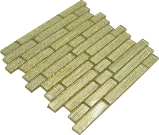 Mosaico di vetro oro mosaico piastrelle composito chic backsplash cucina doccia parete MOS86-8CGO