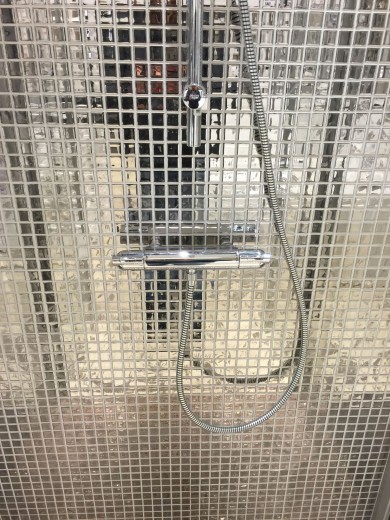 Mosaico in vetro placcato argento BAGNO WC cucina MURO MOS60-0206