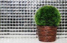 Mosaico di vetro diamante look mosaico piastrelle argento backsplash cucina MOS130-0208