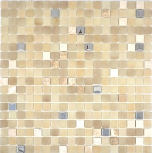 Piastrella di mosaico dipinta a mano pietra traslucida bianca SETA BAGNO WC CUCINA MURO MOS91-0214_m