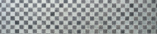 Piastrella di mosaico dipinta a mano Backsplash di piastrelle Argento traslucido Mosaico di vetro Resina di cristallo Argento ottico MOS88-8OP6_m