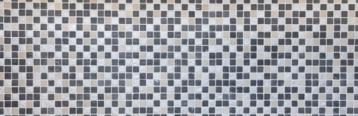 Pietra artificiale mosaico rustico resina grigio nero antracite argento crema beige glitter piastrelle backsplash muro cucina bagno - MOS83-0226