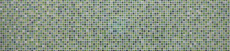 Piastrella di vetro a mosaico in acciaio inox verde lime argento glitter rivestimento bagno - MOS92-0506