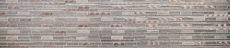 Campione a mano di mosaico Piastrella specchio traslucido alluminio beige rame mosaico di vetro composito Pietra di cristallo alluminio beige rame MOS49-GV74_m