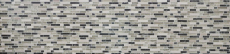 Piastrella di mosaico campionata a mano Rivestimento traslucido grigio-verde Mosaico di vetro composito Pietra di cristallo grigio-verde MOS87-V1352_m