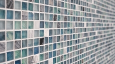 Pietra naturale vetro mosaico piastrelle verde blu grigio antracite smerigliato vetro piastrelle backsplash cucina parete WC - MOS92-XCR1501