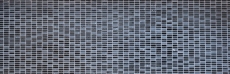 Piastrelle rettangolari in vetro mosaico mini grigio nero antracite pietra naturale struttura piastrelle backsplash cucina WC - MOS87-1403