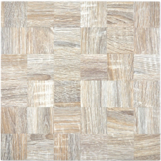 piastrella di mosaico autoadesiva ALU grigio chiaro metallo effetto legno MOS200-2222
