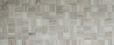 piastrella di mosaico autoadesiva ALU grigio chiaro metallo effetto legno MOS200-2222