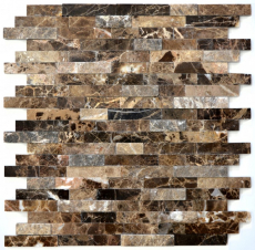 Mattone di rivestimento 3D effetto marmo pannelli pietra naturale rivestimento murale autoadesivo fai da te MOS200-0113
