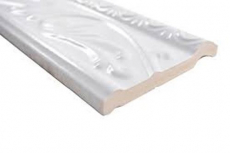 Ceramica bordo bianco SERAP bianco lucido MOSBor-Nizza-0102_f