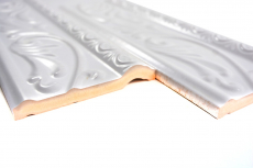 Ceramica bordo bianco SERAP bianco lucido MOSBor-Nizza-0102_f