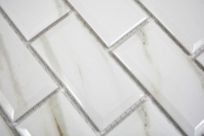 Metro Subway piastrelle di ceramica Metro Calacatta Facette backsplash BAGNO doccia MOS26M-0204