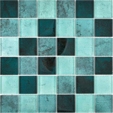 Mano modello trasparente cristallo vetro mosaico benzina muro piastrelle backsplash cucina doccia bagno MOS88-0018_m