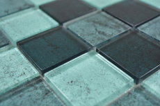Mano modello trasparente cristallo vetro mosaico benzina muro piastrelle backsplash cucina doccia bagno MOS88-0018_m