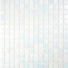 Mosaico di vetro piastrelle di mosaico bianco madreperla arcobaleno iridium backsplash cucina bagno MOS240-WA02-N
