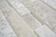 Dipinto a mano traslucido mosaico mattone composito ECO vetro mosaico rosa muro piastrelle backsplash cucina bagno MOS24-2095_m