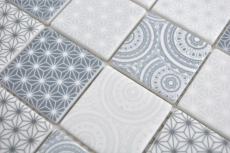 Campione a mano Mosaico in vetro ECO blu piastrella da parete cucina bagno piastrella di mosaico piastrella da parete cucina bagno MOS16-0104_m