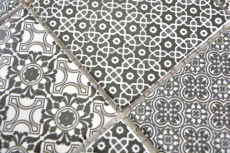 Mano modello ceramica mosaico nero mosaico piastrelle muro backsplash cucina bagno MOS22B-0303_m