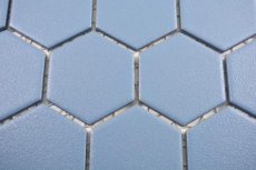 Mano modello mosaico ceramico esagono blu-verde R10B piatto doccia pavimento piastrelle mosaico piastrelle cucina bagno pavimento MOS11H-0451-R10_m
