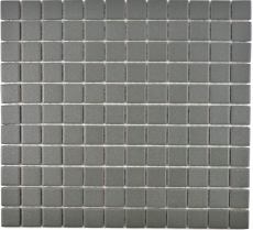 Piastrella di mosaico dipinta a mano pavimento SLIDING SLIDING SAFE Grigio ardesia opaco MOS18-0222-R10_m