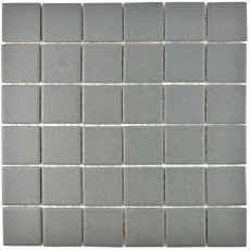 Mosaico dipinto a mano in ceramica grigio metallo SLIPPROOF MOS14-0222-R10_m