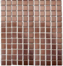 Mosaico di rame Mosaico di ceramica tessere di mosaico MARRONE CROMO Rivestimento cucina MOS24-0215
