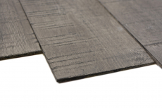 Pannelli autoadesivi in legno Rivestimenti per pareti in legno Pannello per pareti grigio scuro - MOS170-W016 ( 9 pezzi)