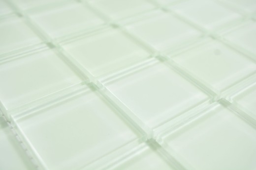 Mosaico di vetro piastrelle verde fluorescente parete backsplash cucina bagno - MOS88-1005