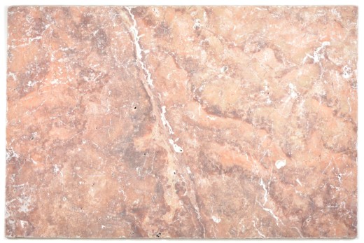 Piastrella per pavimento Rossoverona rose teracotta aspetto antico travertino mosaico piastrelle parete backsplash cucina bagno - MOSf-45-45061