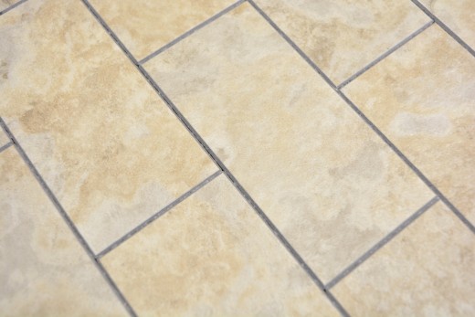 mosaico vinilico autoadesivo aspetto pietra beige subway mosaico piastrelle parete backsplash cucina bagno MOS200-4LB