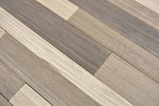 pannelli autoadesivi in vero legno composito grigio beige HSC parete in legno piastrelle backsplash cucina MOS170-PW3