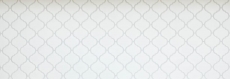 Mosaico vintage dipinto a mano in ceramica fiorentina bianco opaco MOS13-11WM_m