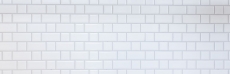 Campione a mano Metro Subway mosaico piastrelle ceramica bianco backsplash cucina muro MOS26WM-0101_m