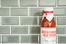 Campione a mano Metro Subway mosaico piastrelle in ceramica benzina backsplash cucina muro MOS26M-0218_m