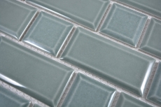 Campione a mano Metro Subway mosaico piastrelle in ceramica backsplash cucina parete benzina MOS26WM-0218_m