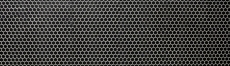 Piastrella di mosaico dipinta a mano in ceramica esagonale nera opaca per doccia MOS11A-0311_m