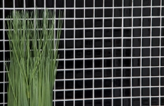 Piastrella di mosaico dipinta a mano in ceramica NERO LUCIDO parete backsplash cucina MOS18-0302_m